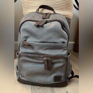 Frye canvas and leather backpack!